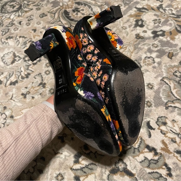 STAUD Floral Ankle Boots - Multicolor - Picture 7 of 10